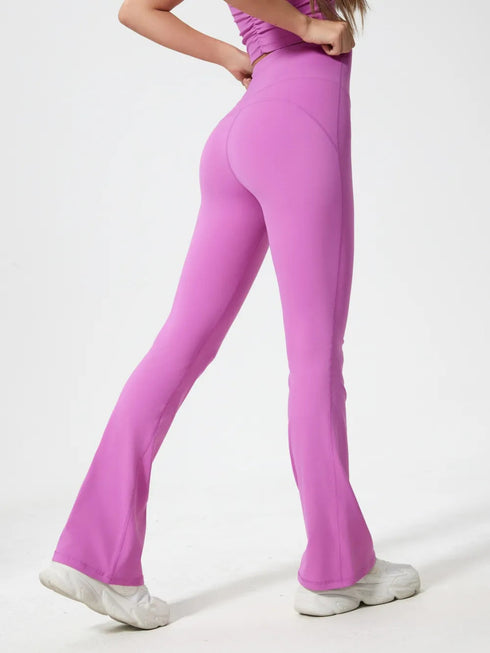 'Elle' High Waist Active Pants - Celes Fashion